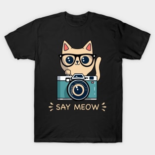 Say Meow T-Shirt